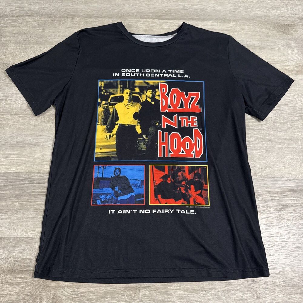 Boyz N The Hood Shirt Movie Film South Central LA Men's Black Medium Tee
